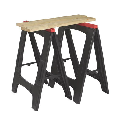 Keter Folding Sawhorse Twin Pack