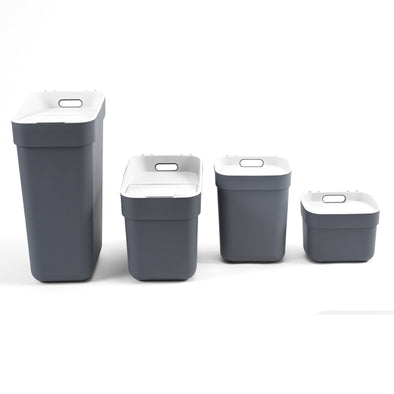 Ready to Collect Waste Separation 4 Pack - Dark Grey