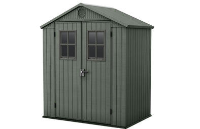 PRE ORDER: FEB. - Keter Darwin 6x4 Garden Shed - Green