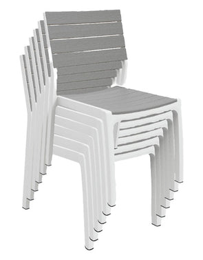 Keter Harmony Dining Chairs (without Armrest)  - 6 PACK